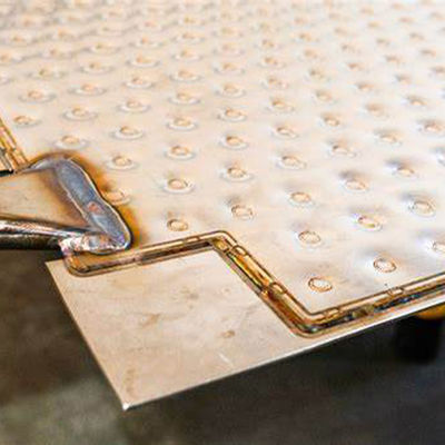 বুলিং বিকৃতি বালিশ প্লেট corrugated কাঠামো তাপ বিনিময়